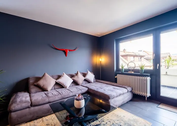 Design Durlach - Stylisches 70qm Altstadt Διαμέρισμα *